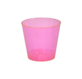 1 oz Neon Plastic Shot Glasses (2,500/CASE)