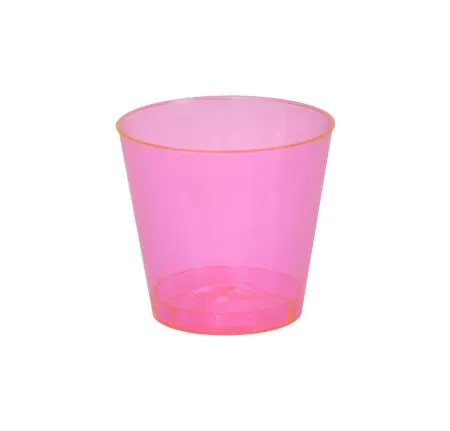 1 oz Neon Plastic Shot Glasses (2,500/CASE)