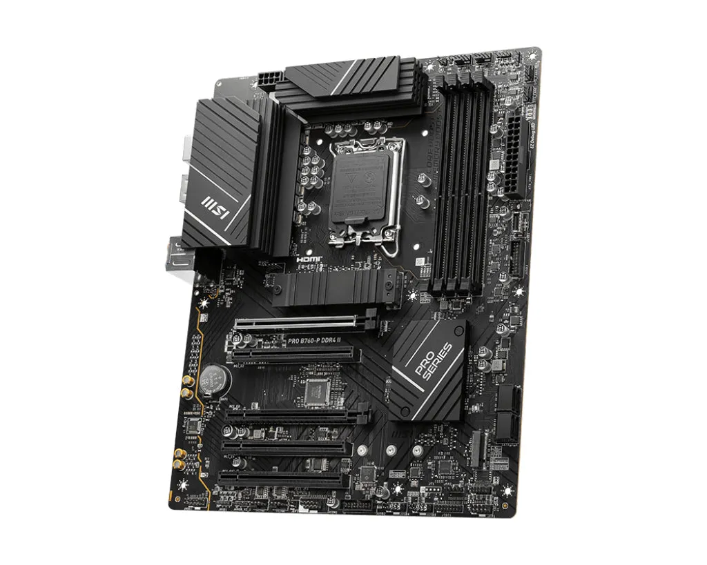 1700 Msi Pro B760-P Ii Atx D4