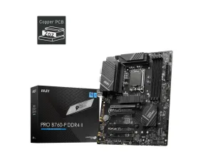 1700 Msi Pro B760-P Ii Atx D4