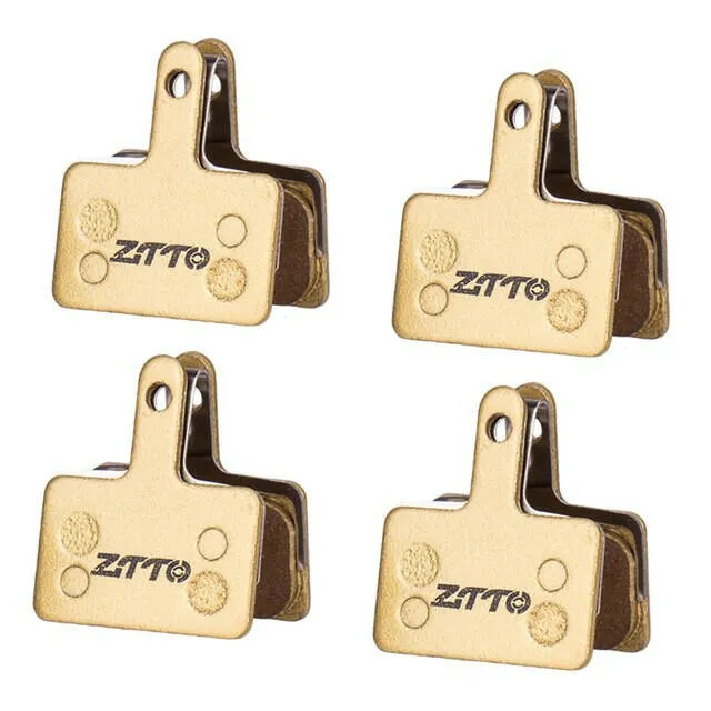 4 Pairs Resin/ceramic/Full metal Bicycle disc brake pads for Shimano M375M395M416M445 M446 M485 M486 M515 M525 Orion Auriga Pro