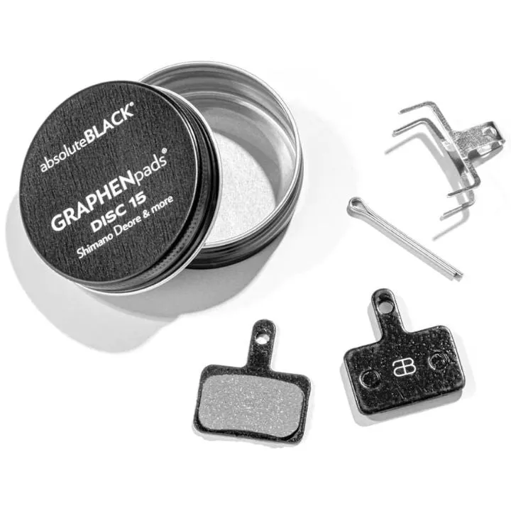 Absolute Black Graphenpads Disc Brake Pads For Deore (No.15)
