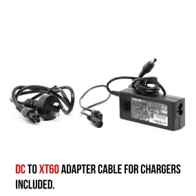 AC to DC 18.5v 6.5A 120W Refurbished Power Supply for Lipo Chargers with XT60 Cable Adapter