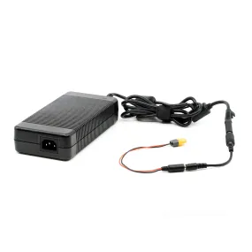 AC to DC 19.5v 11.8A 230W Refurbished Power Supply for Lipo Chargers with XT60 Cable Adapter