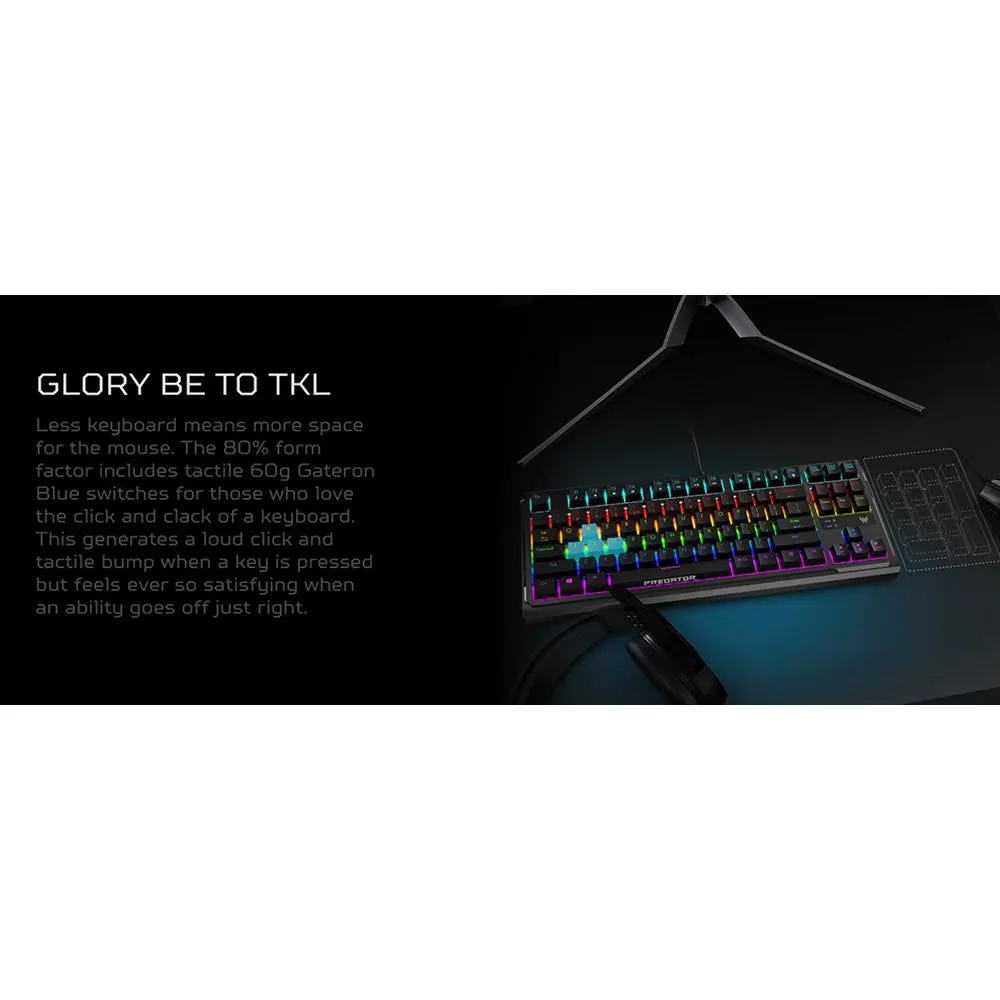 Acer Aethon 301 TKL-Kbd-Mch,6-ZnLED