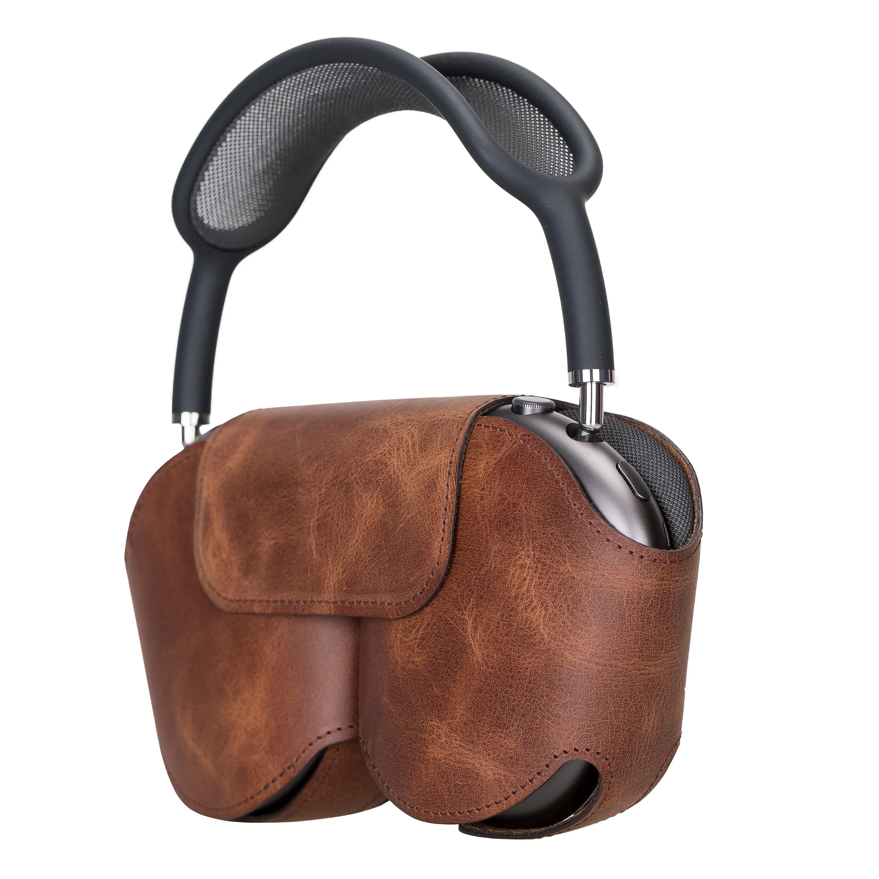Airpods Max Black Leather Case