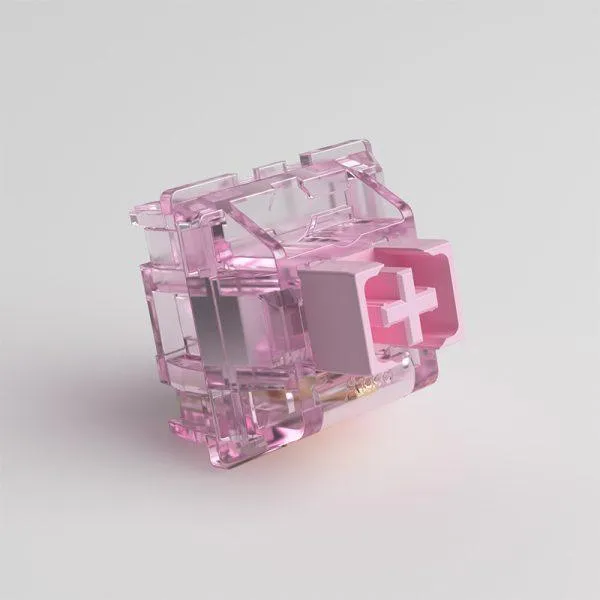 Akko CS Mechanical Switch Keyboard Replacement 45 Pcs (Jelly Pink)