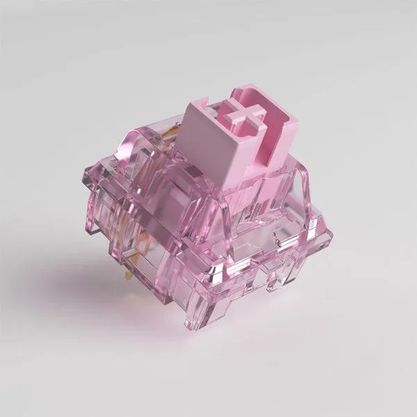 Akko CS Mechanical Switch Keyboard Replacement 45 Pcs (Jelly Pink)