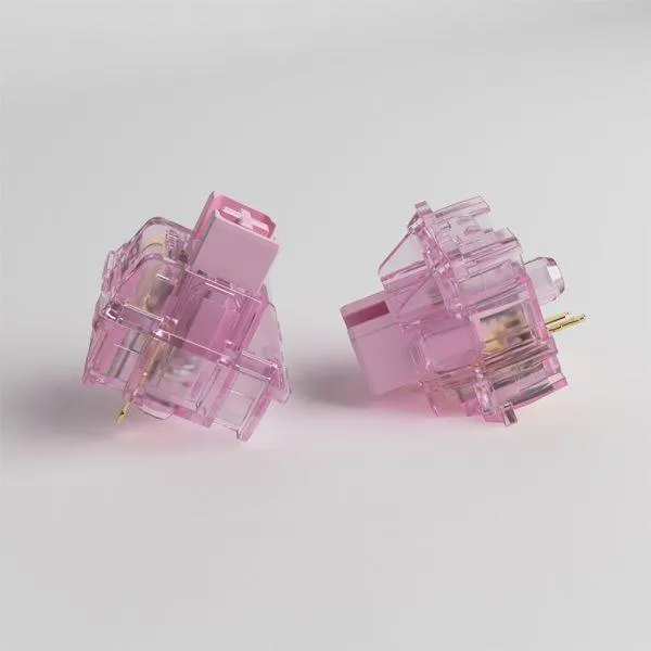 Akko CS Mechanical Switch Keyboard Replacement 45 Pcs (Jelly Pink)