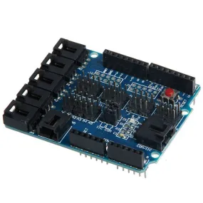 Arduino UNO MEGA Duemilanove Sensor Shield V4 Digital Analog Module Servo Motor