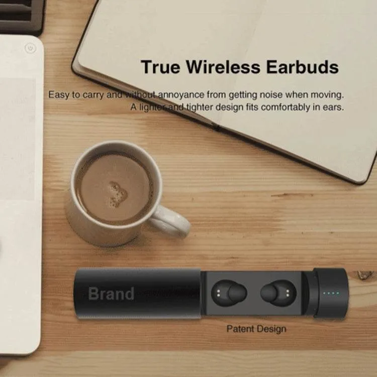 Bluetooth Wireless Earbuds - Compatible with iPhone, Samsung, Huawei, Xiaomi, HTC & More