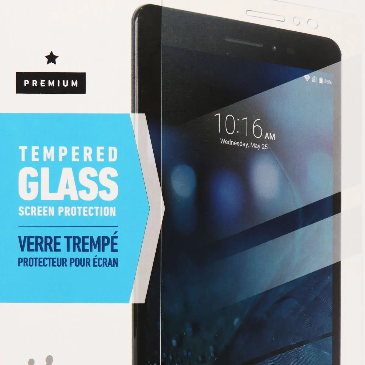 BodyGuardz Pure Series Premium Tempered Glass for AT&T Trek 2 HD - Clear