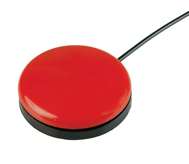 Buddy Button Red