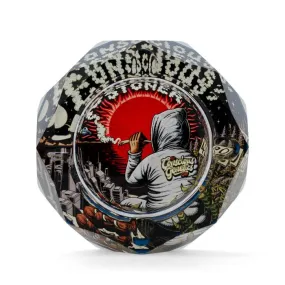 Conscious Genetics - Red Stoner - Crystal Glass Ashtray