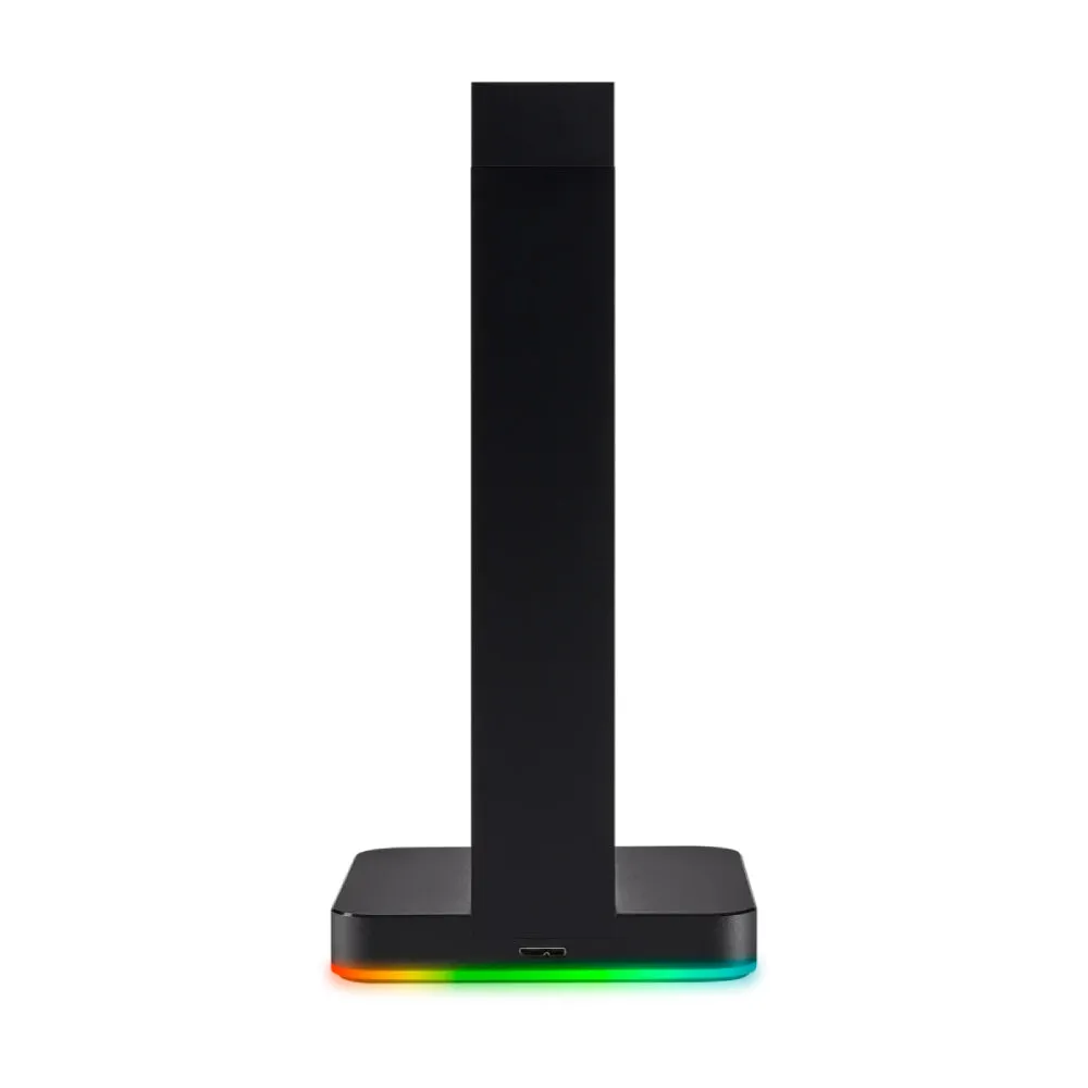 Corsair ST100 RGB Aluminum Headphone Stand, Black