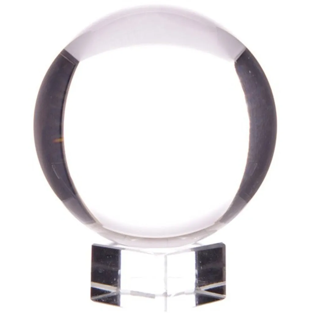 Crystal Balls - 5 Sizes - High-Quality Optical Glass Ball & Stand
