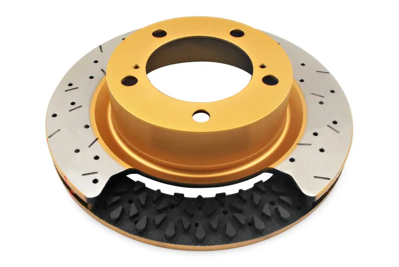 DBA 09-20 Nissan 370Z (w/Sport Perf Brakes) Rear Drilled & Slotted Street Series Rotor