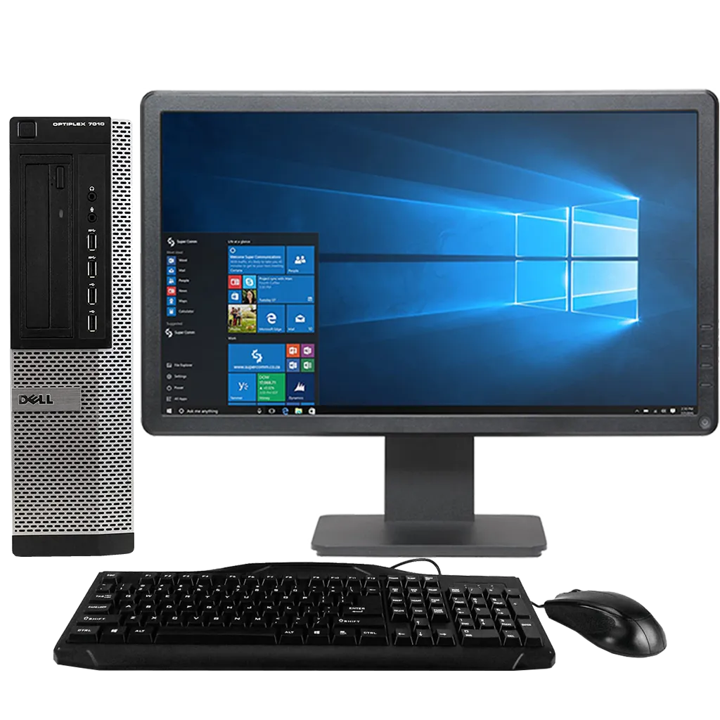 Dell OptiPlex GX7010 - Intel i5, 3rd Gen Desktop PC with 19" Monitor