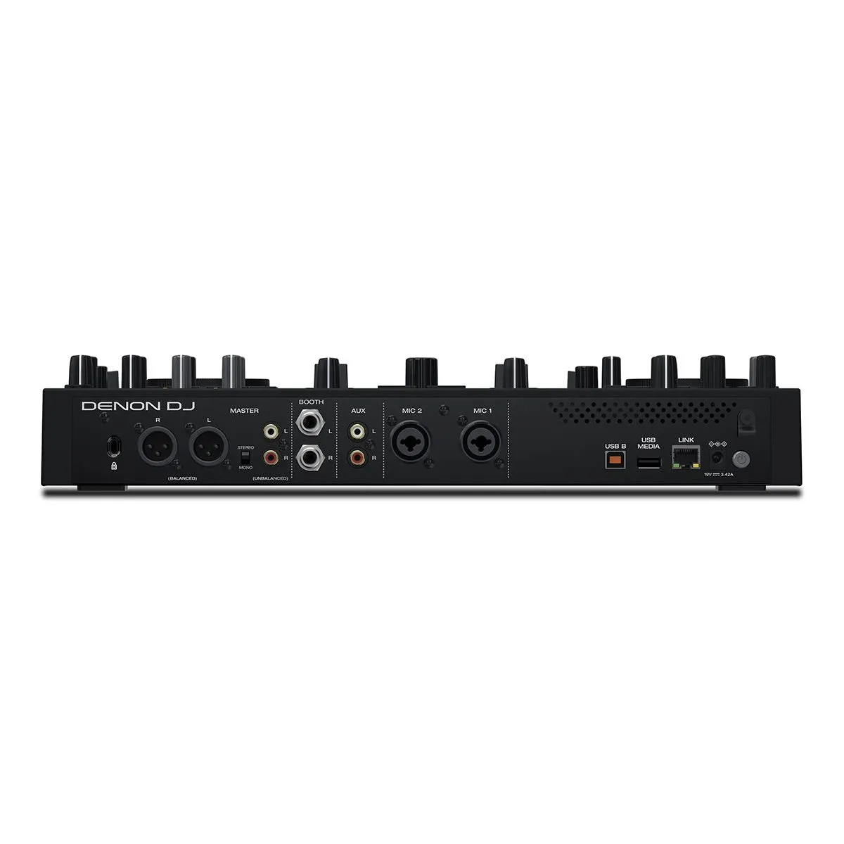 Denon PRIMEGO 2-Deck Rechargeable Smart DJ Console with 7-inch Touchscreen