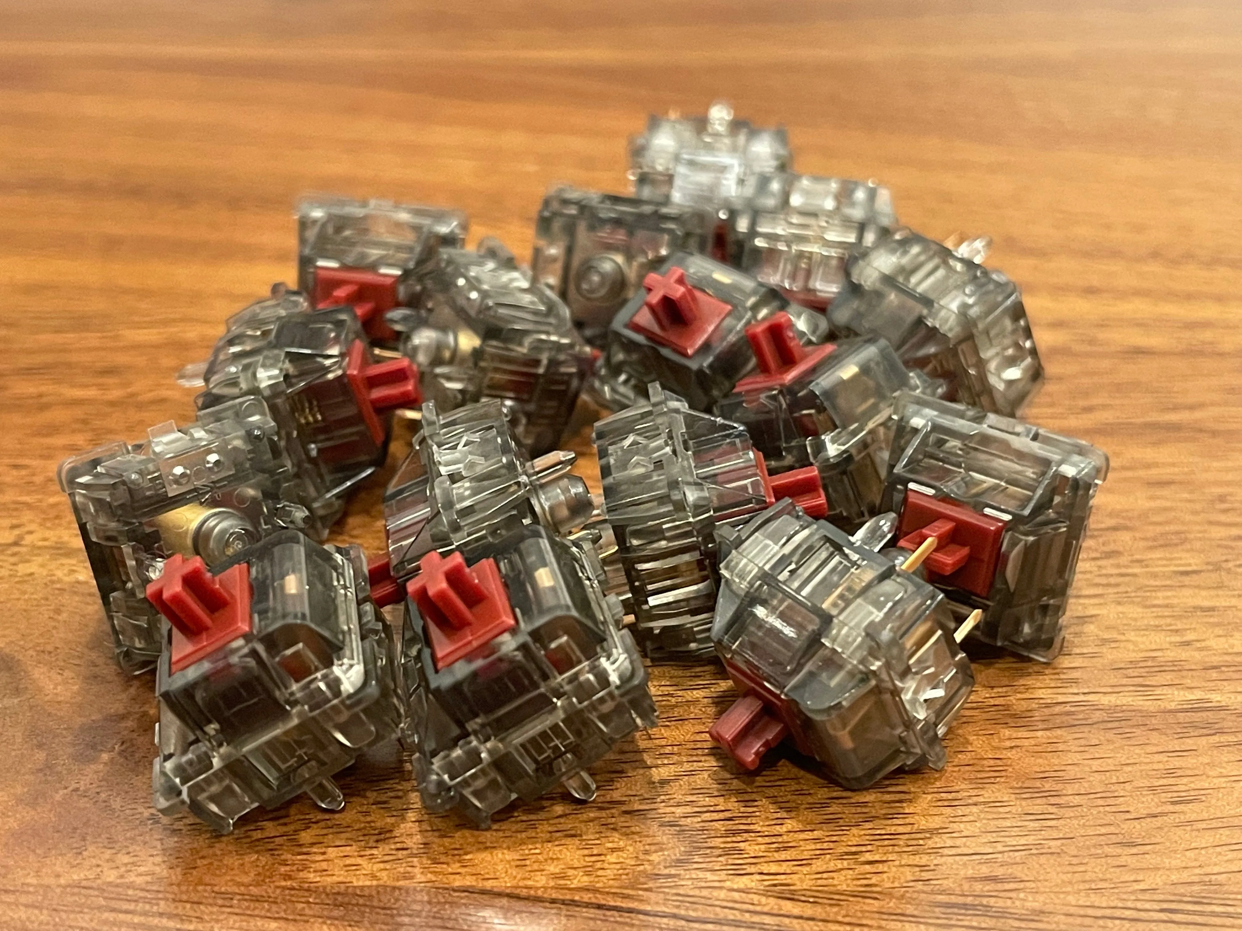 Durock Burgundy Tactile Switches
