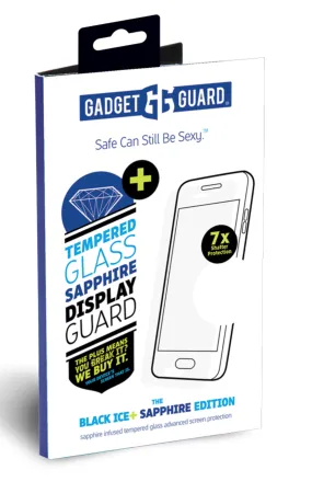 Gadget Guard - Black Ice   Sapphire Glass for iPhone XS Max (Insured up to $150)iPhone 6/7/8