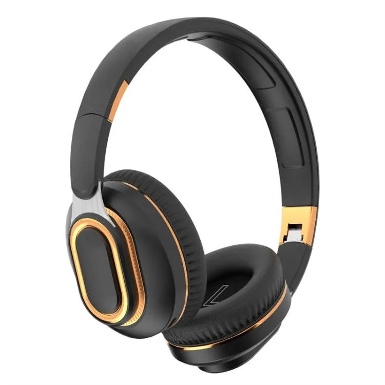 H7 Wireless Foldable Headphones with Microphone, TF Card Slot & AUX Input