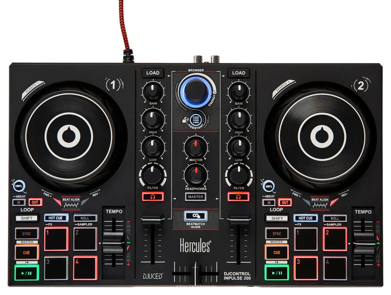 Hercules DJ CONTROL INPULSE 200 Controller