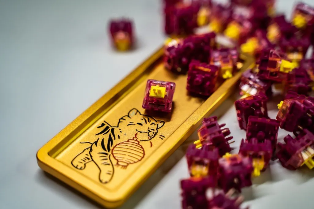Ice Kachang V2 Tactile Switches (Hand Lubed or Unlubed)