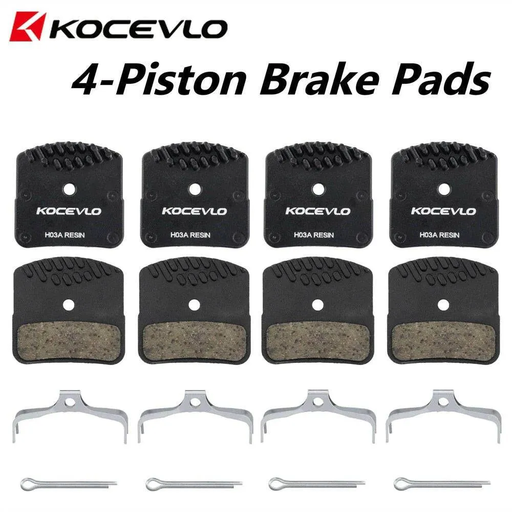 KOCEVLO H03A Resin Ice-Tec Disc Brake Pads 4 Piston For M8020 M820 M640 M6120