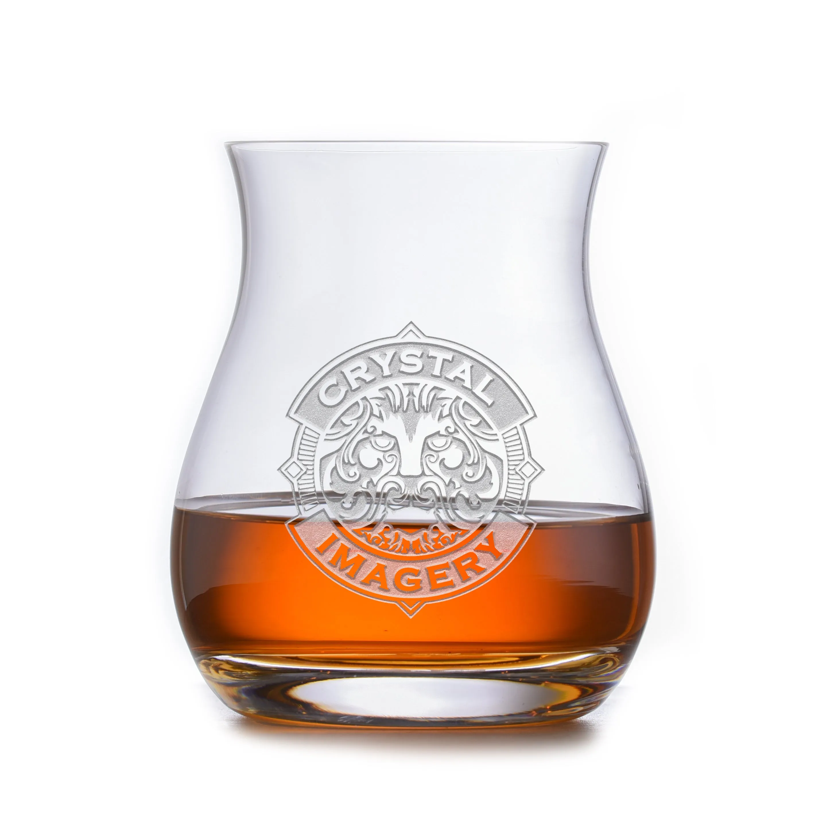Logo Engraved Canadian Whiskey Glass