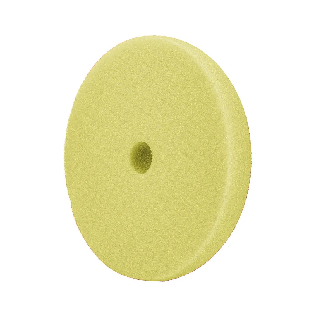 MaxShine 2002160Y 6" Yellow Cross Cut Polishing Foam Pad
