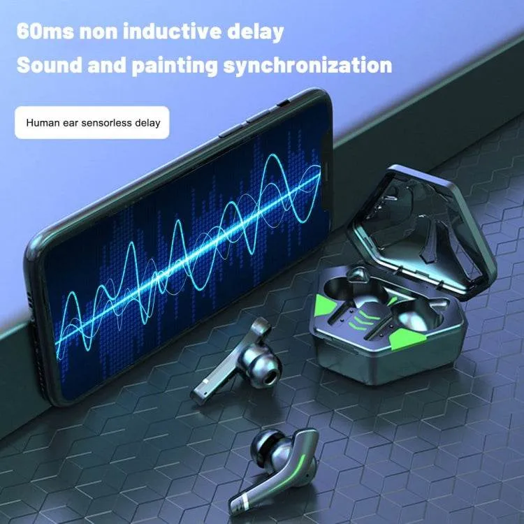MD168 TWS Wireless Gaming Earbuds with Active Noise Cancellation