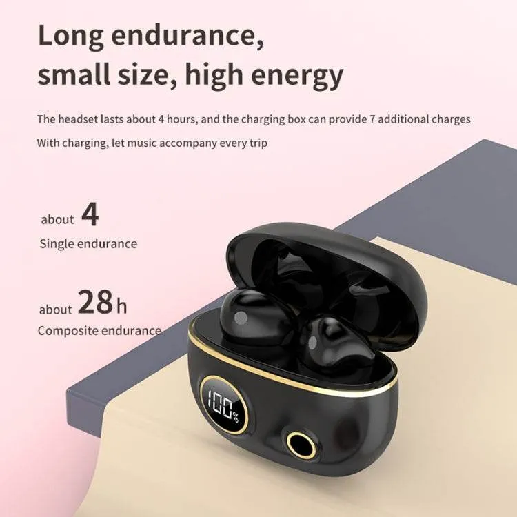 PRO100 TWS Bluetooth 5.2 Waterproof Sports Earbuds with 9D Stereo Sound & Noise Cancellation