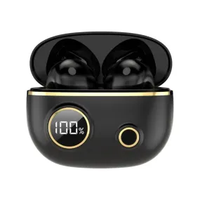 PRO100 TWS Bluetooth 5.2 Waterproof Sports Earbuds with 9D Stereo Sound & Noise Cancellation
