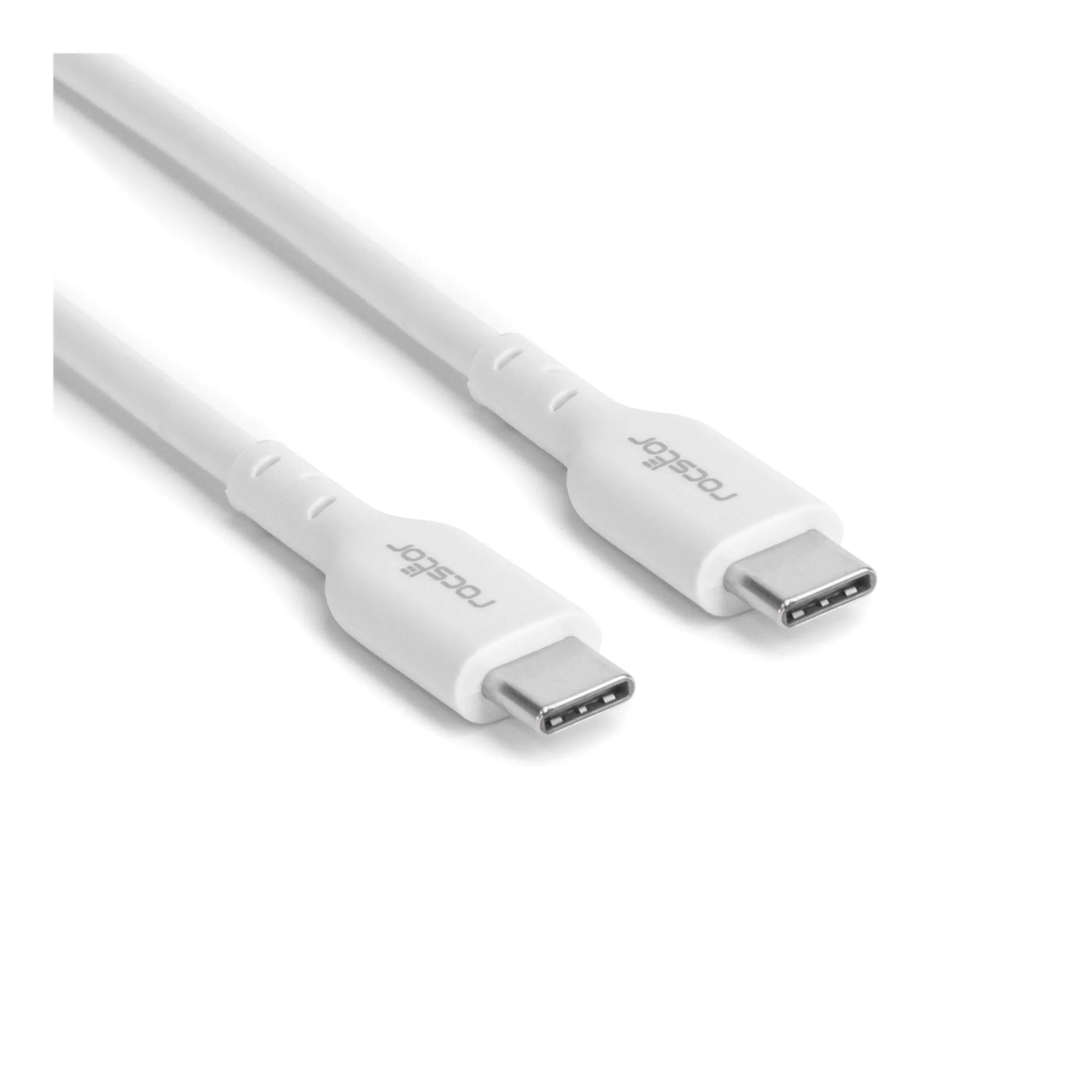 Rocstor Y10C500-W1 10ft USB3.1 Power Delivery USB-C Charge and Sync Cable