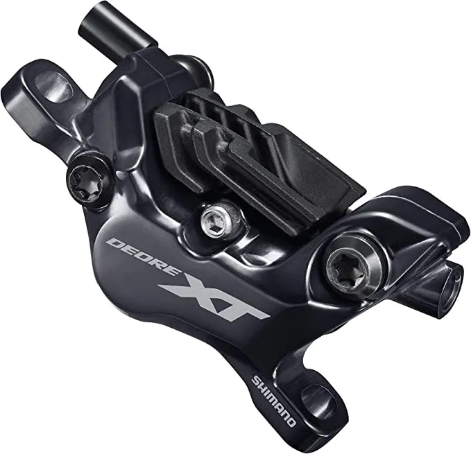 Shimano BR-M8120 XT 4-piston calliper, post mount, without adapters, front or rear