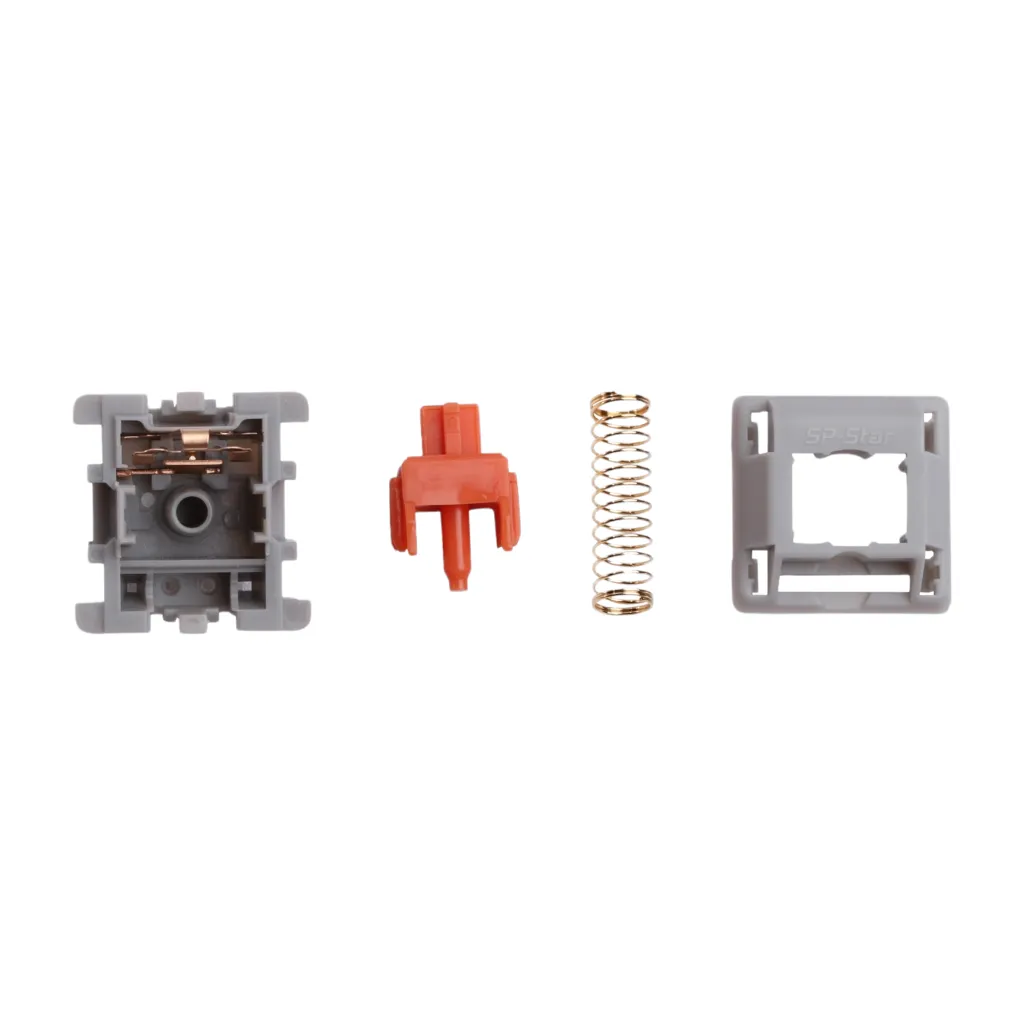 SP Star Meteor Orange Tactile Switches